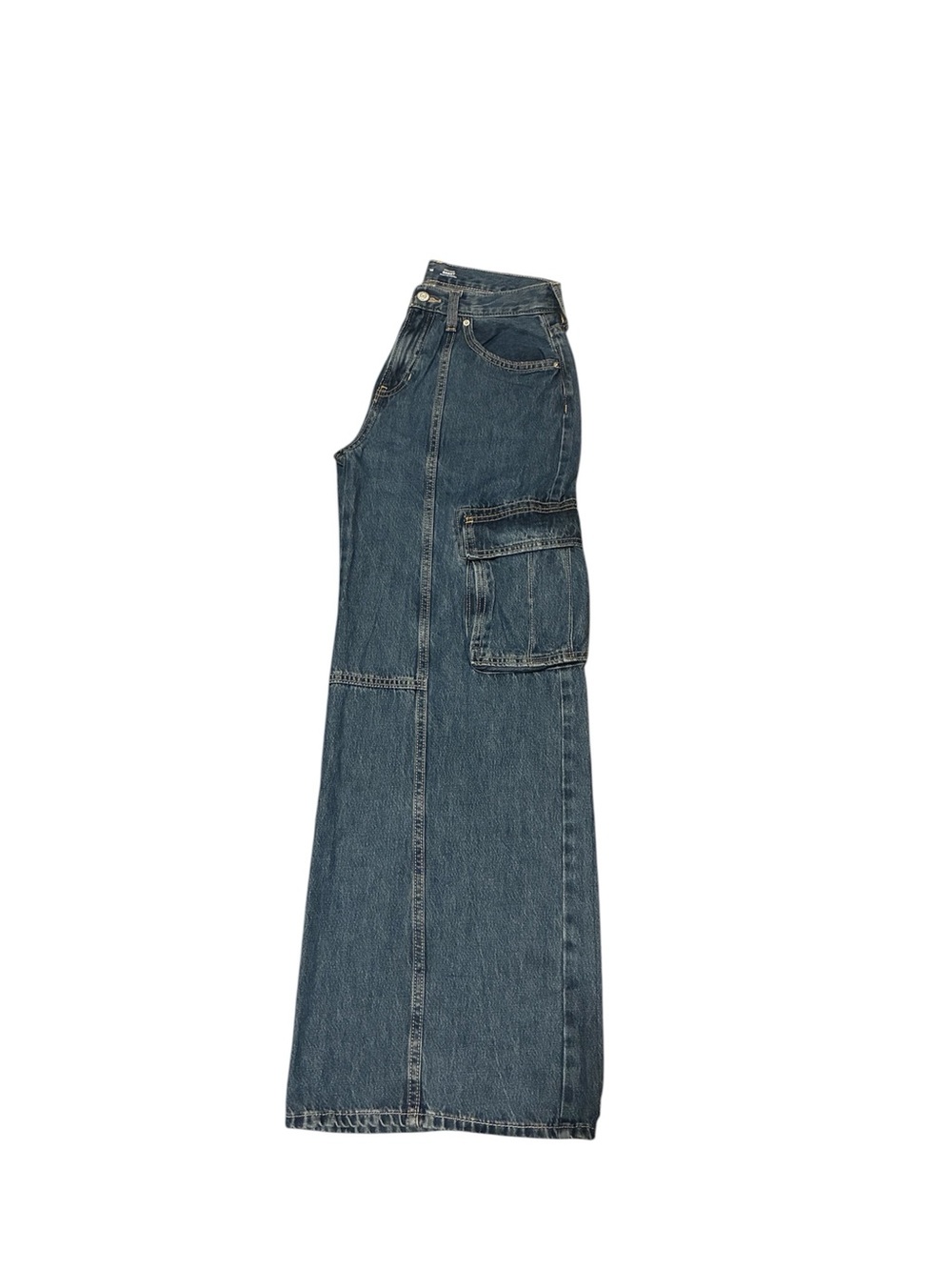 High-Waisted Super Baggy Wide-Leg Cargo Jeans for Girls
Old navy - Picture 5 of 6